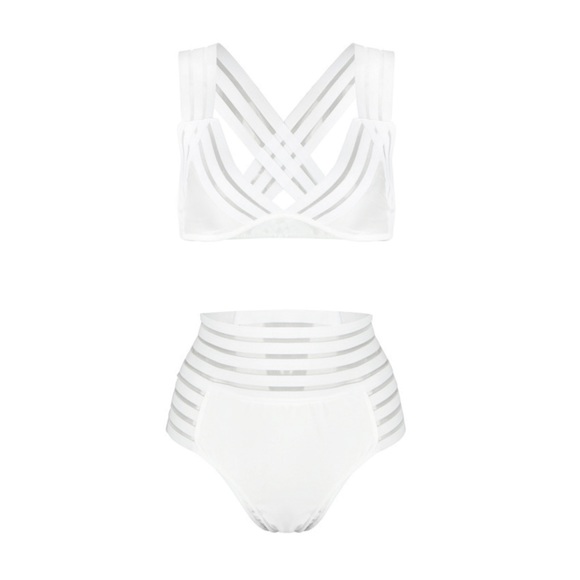 🆕 SAINT KITTS LINED TWO PIECE SWIM - Picture 3 of 3